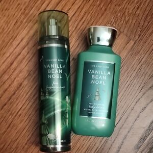Bath & Body Works Vanilla Bean Noel Set - Green